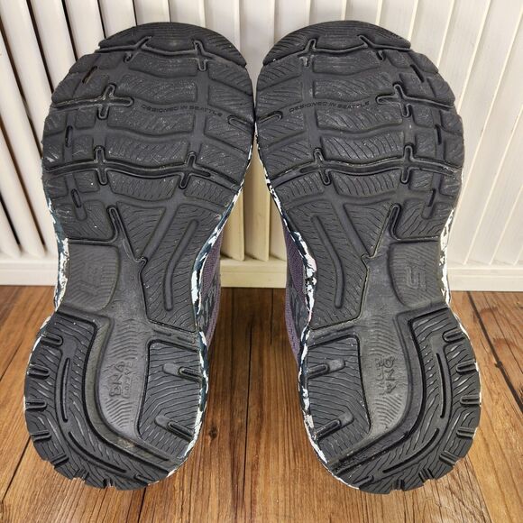 Brooks Ghost 15 Womens Size 8.5 B Black Camo Running Sneakers Shoes 1203801B004 - Picture 7 of 9